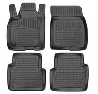 GummifußMatten FüR Ford Kuga MK3 2019- 3D Passform Hoher Rand Gummimatten Set