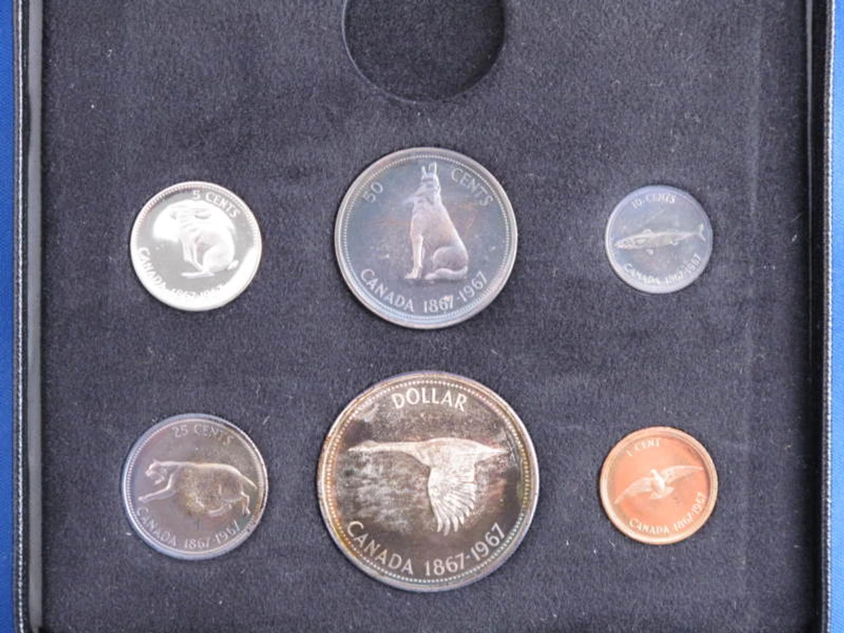 Preços baixos em 1967 conjuntos de Casa da Moeda do Canadá | eBay