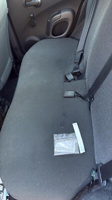 NISSAN MICRA 2003 2010 COMPLETE REAR BACK SEAT CLOTH GREY UK