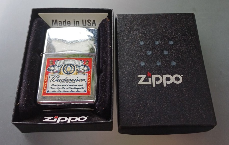 ZIPPO BUDWEISER Nr series 01.Very Collectable. | eBay