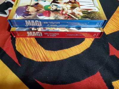 Magi: Labyrinth of Magic and Kingdom of Magic (Blu-ray, Aniplex of America)