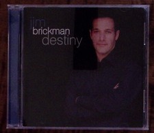JIM BRICKMAN  DESTINY  WINDHAM HILL RECORDS  EXCELLENT  CD 3456