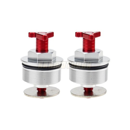 Front Fork Caps Bolts Adjusters For Honda NC750 2014 2015 2016 2017 - Picture 3 of 8