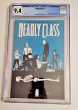 DEADLY CLASS #1 CGC 9.4 NM  MODERN BEAUTY WES CRAIG Syfy TV SHOW REMENDER 2014