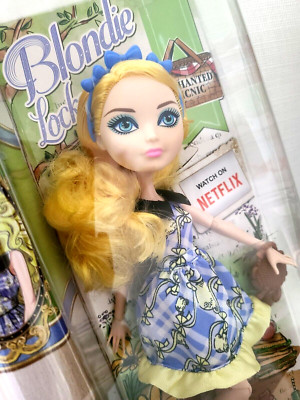 EVER AFTER HIGH * BLONDIE LOCKES DOLL * 2014 MATTEL #CLD86 RETIRED