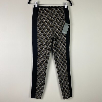 Lysse Jacquard Laura Argyle Plaid Legging Womens Small