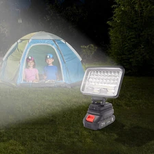 48w LED Light Work Light Flash Light Torch With Batteries 6 Hours Endurance Time