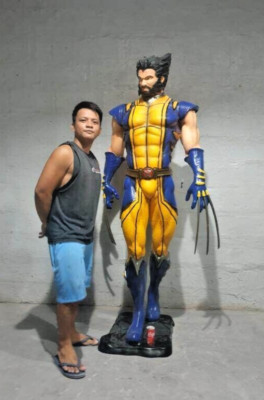 WOLVERINE XMEN life size custom statue store cinema display piece limited