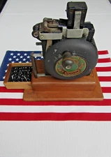 Vintage Monarch Pathfinder Ticket Label Printing Machine Marking System w/ Fonts