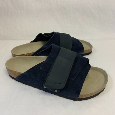 Birkenstock New w/ Box Kyoto Midnight Nubuck/Suede Leather Regular
