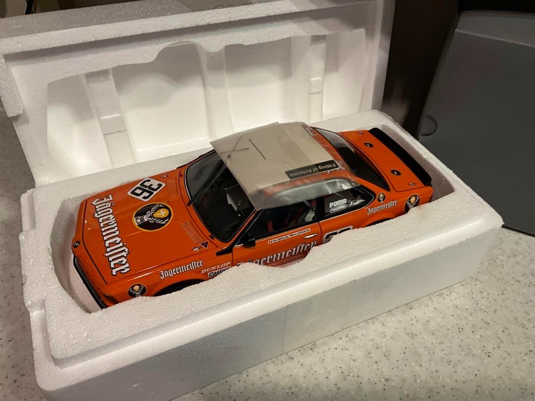 1/18 AUTOart BMW 635CSi #36 Orange w/ Box From Japan Model 1/18 AUTOart BMW 635CSi #36 Orange w/ Box From Japan Model