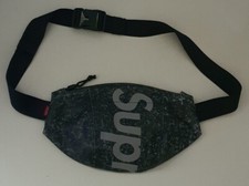 FW20 Supreme reflective speckled waist bag black waterproof belt shoulder bag