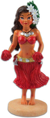 Napua Tiare Hula Girl Miniature Dashboard Doll