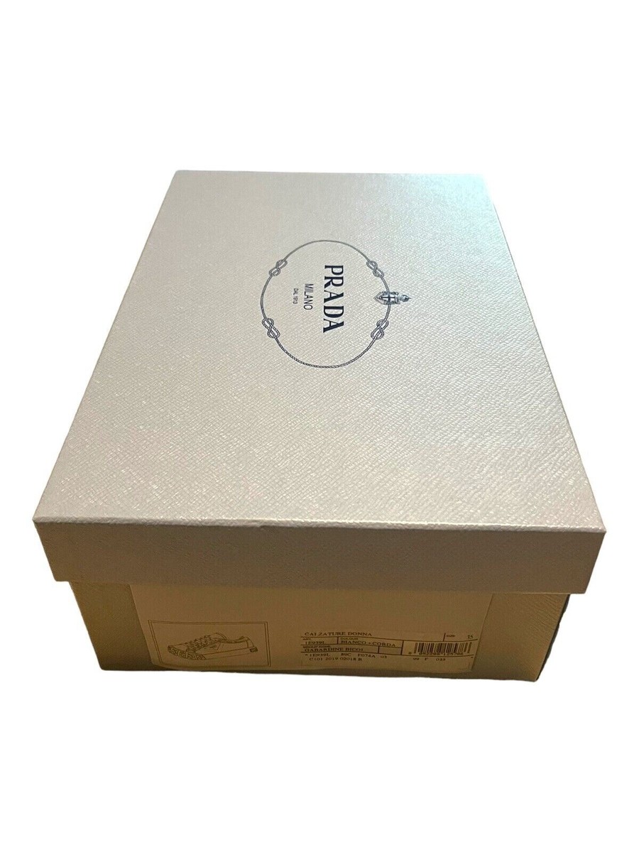 Authentic Prada Empty Box 12x7”x4.5” Gift Storage Shoes Decor Gift