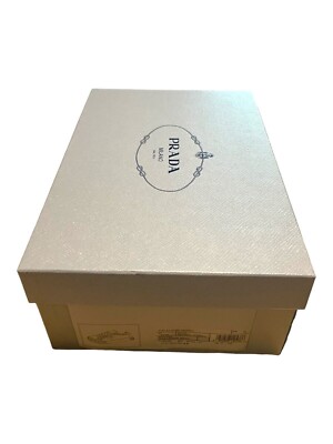 Authentic Prada Empty Box 12x7”x4.5” Gift Storage Shoes Decor Gift
