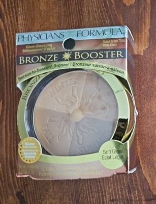 Physicians Formula Bronze Booster, Soft Glow, 7546 Medium To Dark