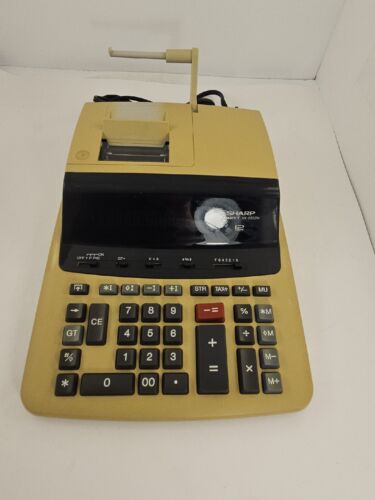 Calculadora de impresora electrónica de escritorio de 12 dígitos Sharp Compet VX-2652H funciona muy bien - Imagen 1 de 9