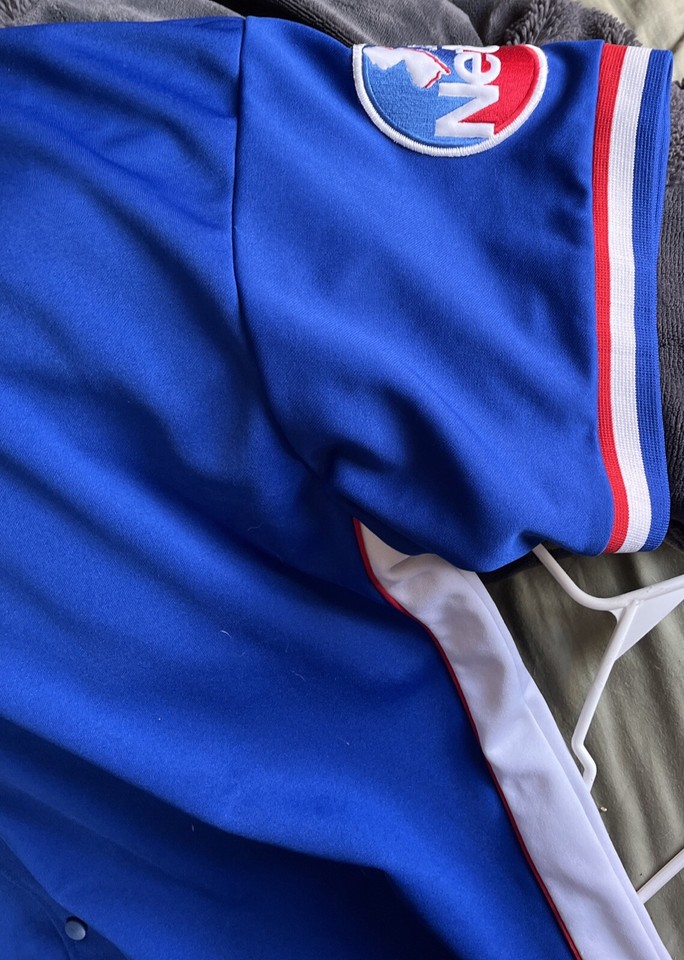 NBA Hardwood Classics New Jersey Nets Warm Up Shirt 4X Great