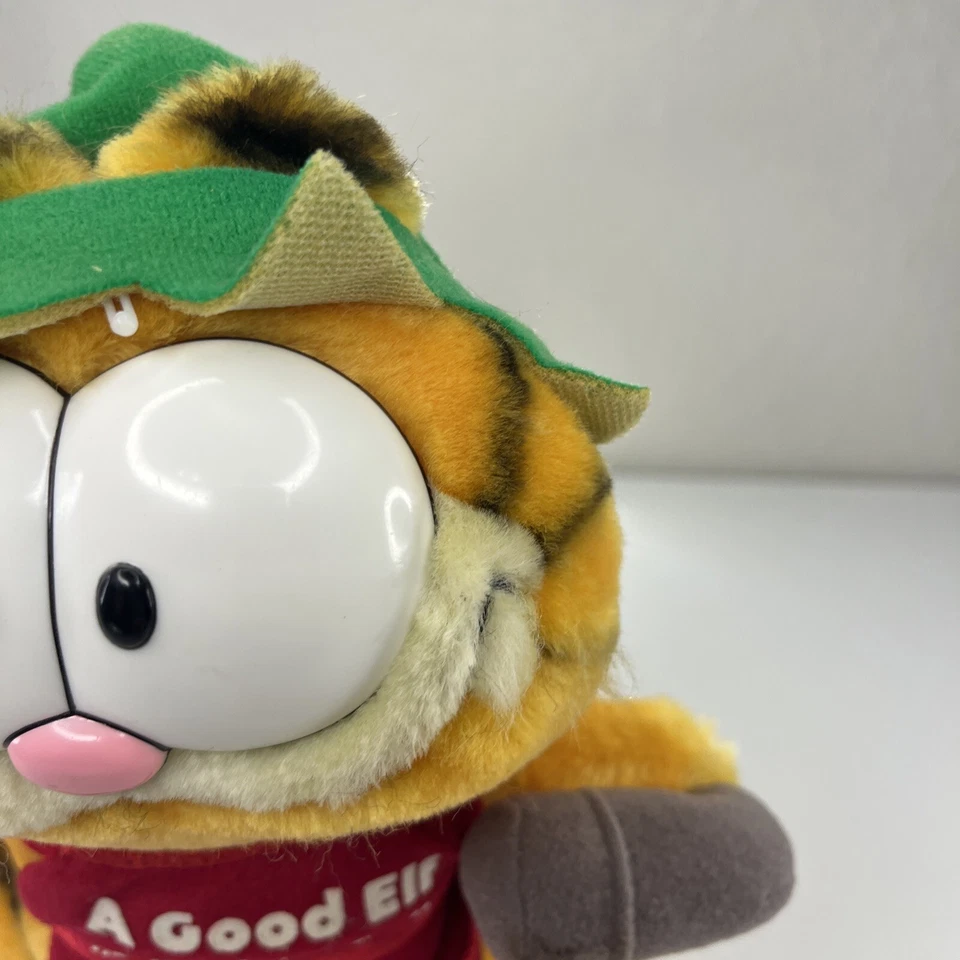 De colección 1981 Dakin Garfield Peluche Santa’s Helper Navidad Garfield! Foto 3 de 4