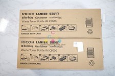 2 New OEM Ricoh IM C2000,IM C2500,IM C2510 Waste Toner Bottles 418425 M974-84 