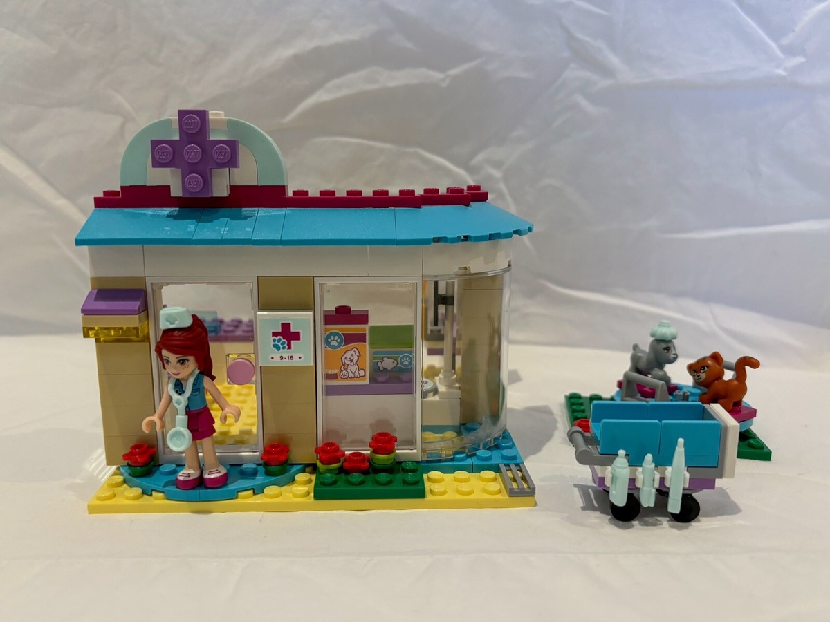 LEGO FRIENDS Vet Clinic 41085 With Instructions *disassembled, no folding  sign