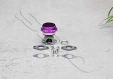 Purple 38mm 14 PSI Dual Springs(8+6 PSI) 4.4" Turbo Charger External Wastegate