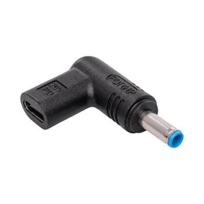 AK-ND-C09 USB C-Buchse,DC 4,5/3,0 Stecker Anschluss: Adapter schwarz AKYGA