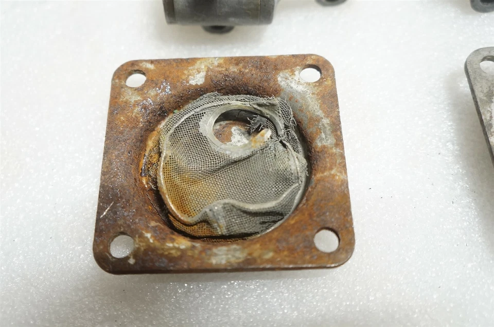 Ariel Huntmaster 650 1958 doble bomba de aceite carrocerías placas de sumidero/VB87/ Foto 2 de 4