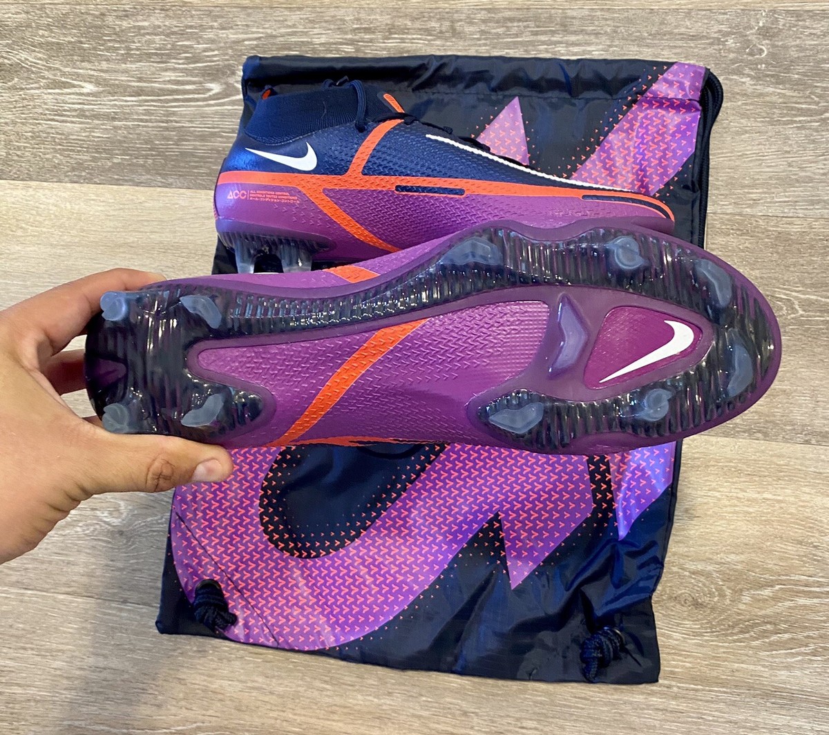 Nike Phantom GT Elite DF FG Vivid Purple Navy CZ9889-415 Men's 8