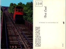 Vintage Circa 1950's-1980'S Postcard Pittsburgh PA (Duquesne Incline #2)