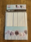 Sweet Creations 6-Inch Cake Pop Sticks, 100 Sticks. Brand New