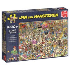 Jumbo 19073 Jan van Haasteren Der Spielzeugladen 1000 Teile Puzzle