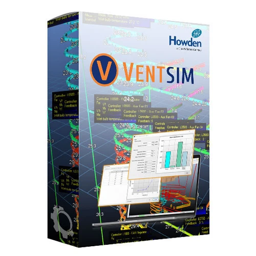 Howden Group Ventsim DESIGN Premium v5.4 (3D Mine Ventilation Design Tool)