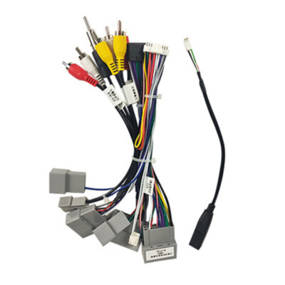 16 Pin Car Stereo Wire Harness Connector w/ Canbus Box For 16-19 Civic 17-19 CRV