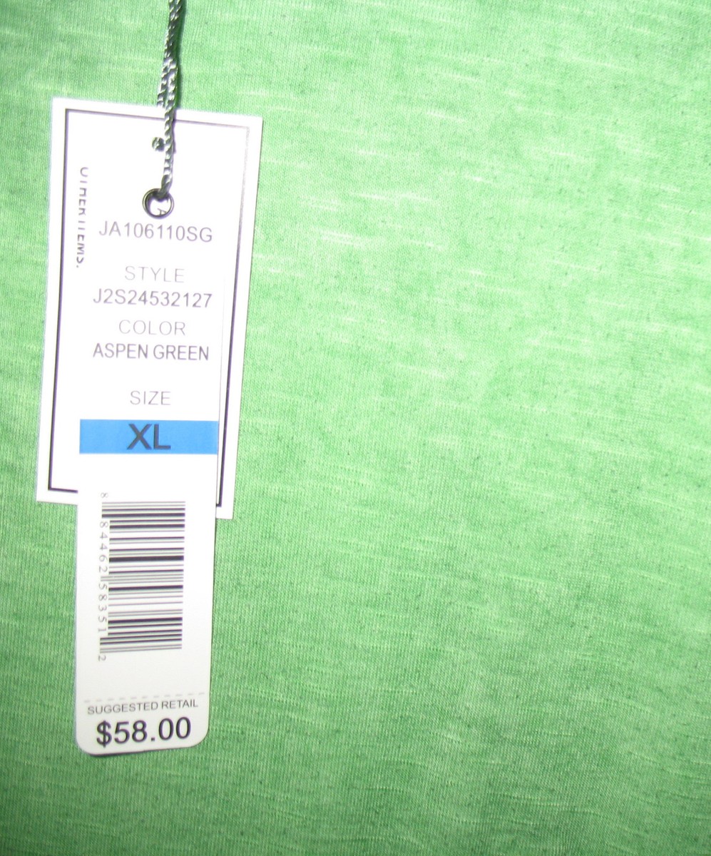 NWT JOSEPH A Brand Short Sleeve Drawstring Back Tee Top Aspen