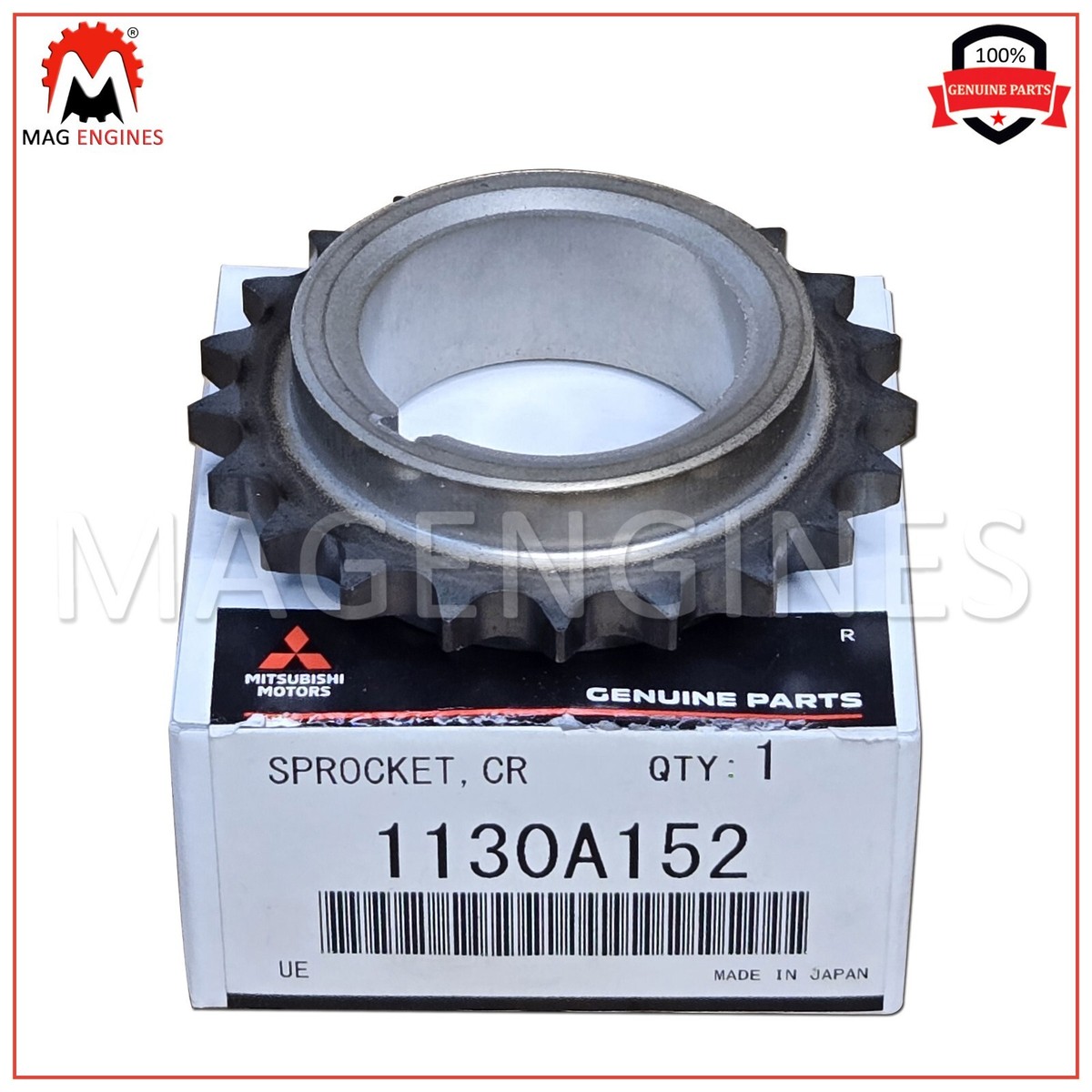 1130A152 MITSUBISHI GENUINE CRANKSHAFT DRIVE SPROCKET 4N14 - ASX