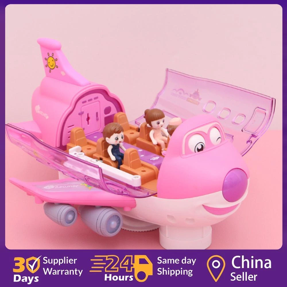 Pink aeroplane toy cheap