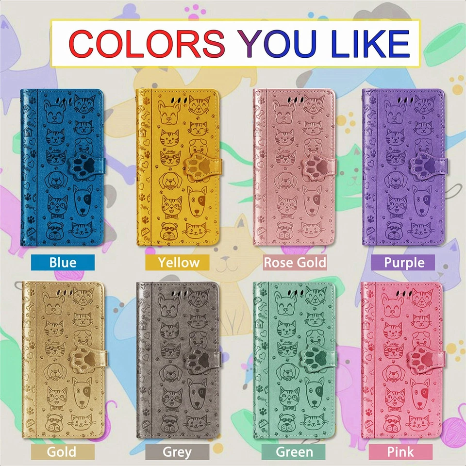 Funda tipo billetera de cuero con patrón de soporte para Motorola MOTO G Stylus 5G 2023/2021/2022 Foto 3 de 4