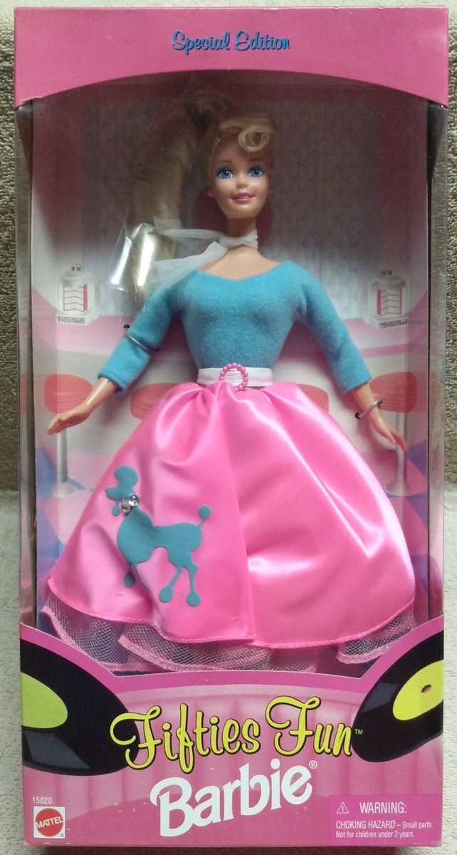 1996 Mattel ~ Fifties Fun Barbie Doll ~ Special Edition ~ #15820