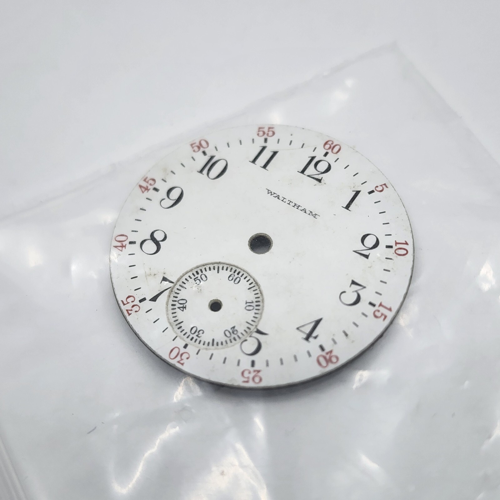 Antique Waltham Pocket Watch Dial 16mm Good Condition