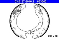 ATE Bremsbackensatz Hinten Land Rover 03.0137-3040.2