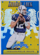 2015 Rookies & Stars Indianapolis Colts Andrew Luck #C12 -Crusade Insert