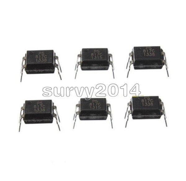 100PCS PC817 PC817C 817C Optocoupler DIP4