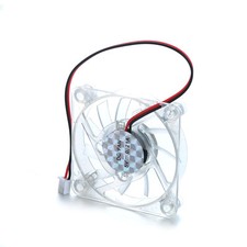 1X Silent Cooler Small Clear PC Fan for Computer Cooling DC 5V 0.21A 60 60 12mm