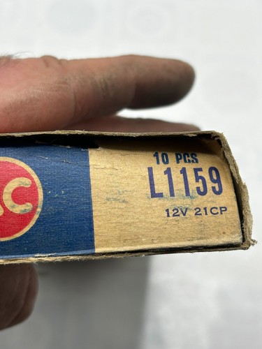 AC Guide Miniature Lamps L1159 Box 10 12V. ⭐ - Picture 2 of 4