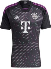 Adidas x F.C. Bayern Munchen 23/24 Aeroready Away Black Jersey Men Size L HR3719
