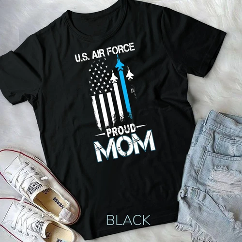 Pride U.S. Army - I'm a Proud Air Force Mom Family Party Gift Unisex T-shirt - Picture 1 of 2
