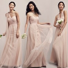 Jenny Yoo Collection Convertible Gown in Blush Size 4