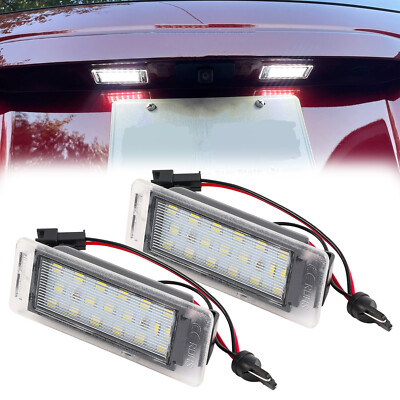 2X 6000K LED Für Chevrolet Trax 2014 2015 2017 2019 Nummernschild Beleuchtung E8