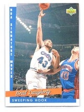 1993 Upper Deck #241 Brad Daugherty Signature Moves Sweeping Hook Cavaliers